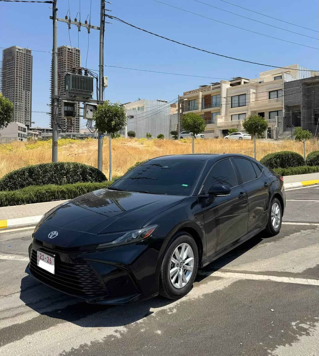 Toyoto camry 2025 HEV.

هايبريد. مواسه فات LE
به سمه شاشه وايرليس چارج ٣ مؤد
ده بل گير گيج ئه ليكترؤني  رادار و خه تي جاده
ئؤتؤ هؤل د و بريك به سمه
پيش و دوا كه پس. يه ك چه مه له خي دوا بؤياخه
بي نا و گرتن بي ئه رباگ ١٢ هه زار مايل رؤيوه
گيرومه كينه و كاره باي هه موو گياني به شه رت
١ مانگو 18كاتي رؤژي ماوه بؤ ره قه م
*********** السليمانية, العراق
