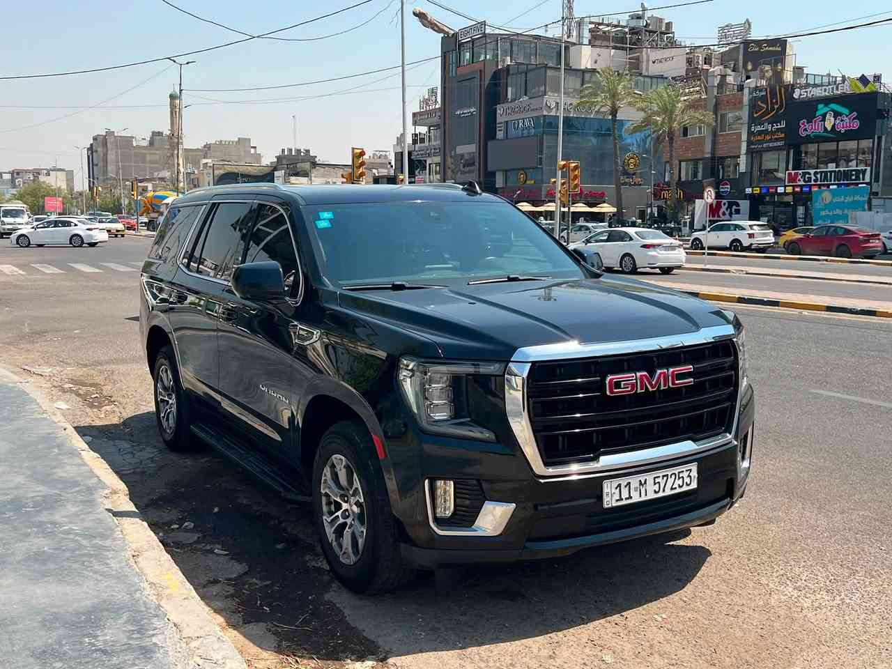 السلام عليكم GMC 2023
خليجي وكالة المنصور مكفوله من ضربه و صبغ 
سياره كلش جديده مكان سياره بغداد اليرموك 
ماشيه 90 الف 
السعر 450 $
***********
