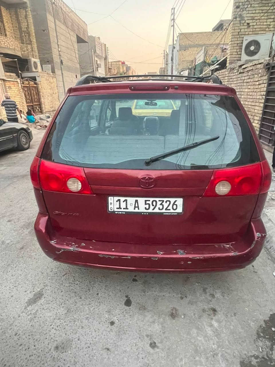 سلام عليكم
تيوتا سيينا2008  للبيع ضرر السياره الجاملغ الامامي الايمن بيه صبغ عام سياره بيبان شفط و جنطه شفط مكينه و كير جديده التبريد شغال بس بي ضعف رقم بغداد انكليزي شرط التحويل السعر 80 بي مجال حك الجيه ***********
