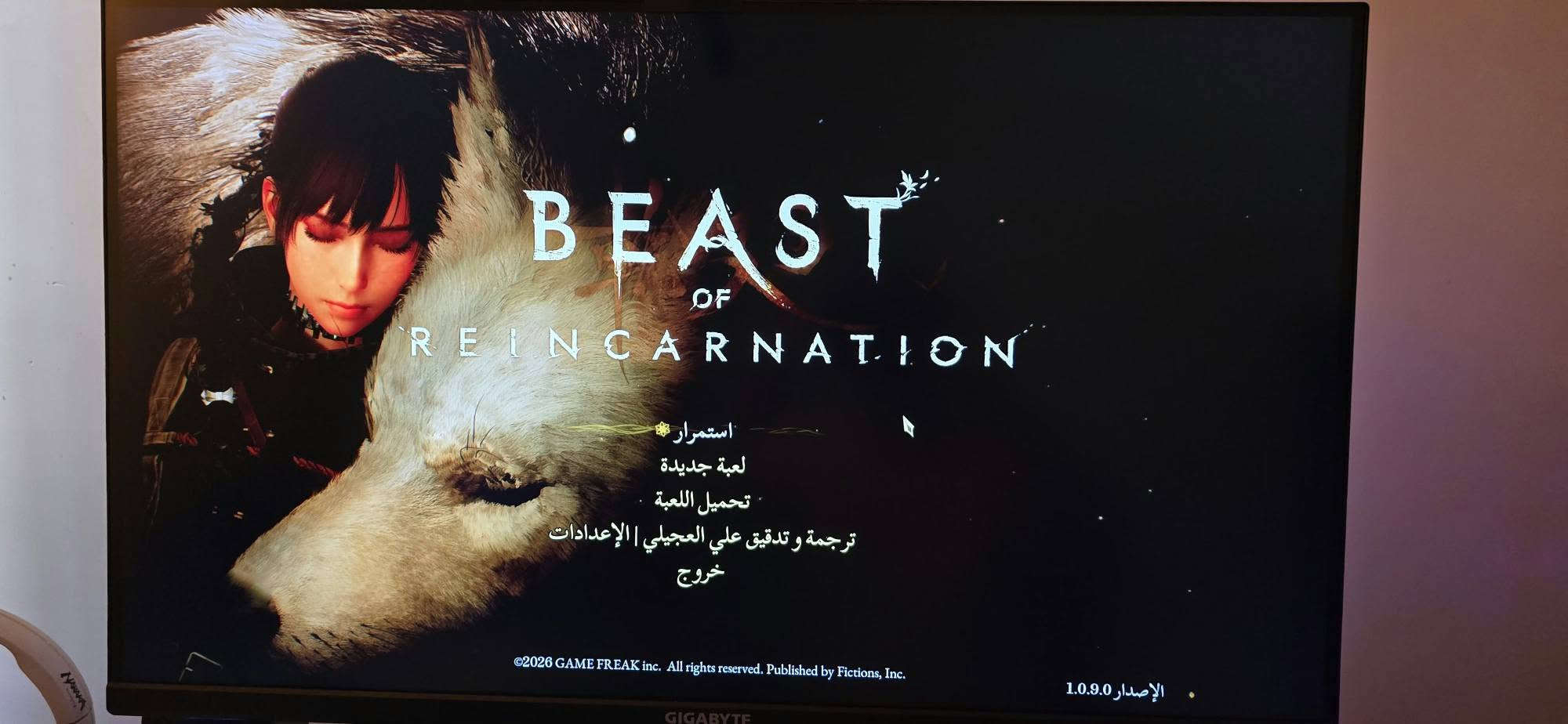للبيع: شاشة قيمنق احترافية Gigabyte M32Q (بحالة ممتازة)
​المواصفات:
​الحجم: 32 بوصة
​الدقة: 2K (2560x1440)
​التردد: 170Hz (سلاسة فائقة للالعاب)
​نوع البانل: Super Speed IPS (ألوان ممتازة وزوايا رؤية واسعة)
​زمن الاستجابة: 1ms / 0.8ms (استجابة سريعة جداً)
​الميزات: تحتوي على ميزة KVM للتحكم بجهازين، منفذ Type-C، وسماعات مدمجة.
​🔹 الحالة: نظيفة جداً وبحالة الممتازة بدون أي مشاكل أو ديد بكسل
🔹 الملحقات: الملحقات الأصلية متوفرة (كابلات والتوصيلات).
  
​💰 السعر: (400 وبيهه مجال بسيط)
📍 المكان: (النجف حي العسكري مدارس)
📞 لتواصل: (‏‪***********‬‏)

نص مكتوب في الصور:
- محتوى تم إنشاؤه باستخدام الذكاء الاصطناعي
- BEAST OF REINCARNATION استمرار لعبة جديدة تحميل اللعبة ترجمة و تدقيق علي العجيلي | الإعدادات خروج 2026 GAME FREAK inc. All rights reserved. Published by Fictions, Inc. الإصدار 1.0.9.0