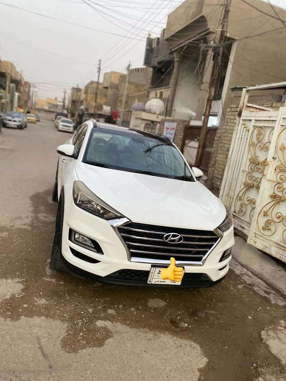 لسـلام عليكـم

مواصفات..
توسان 2019 خليجي
حجم المحرك 2000 دوش
ماشية 106
دخول ذكي
بصمة تشغيل
بصمة ابواب
شاشة دشبول
تحكمات ستيرن 
كشن كهرباء
مخارج اواكس
سايد بريك رجل
فتحة سقف بانوراما 
كاميرا خليفة
حساس امامي و خلفي
مري شفط 
اشاير بالمري
تبريد قطعتين

السياره تعرضت الحادث الله يجفيكم الشر ورايد ابيعها ع هذا وضعها السياره كلشي مابيها تشتغل وتمشي طبيعي فقط الجاملغ ضربه خفيفه يتعدل ع البارد.. صور الحادث موجوده بالمنشور

السعر: 170 وبيها مجال
للأستفسار: ***********
مكاني بغداد.
