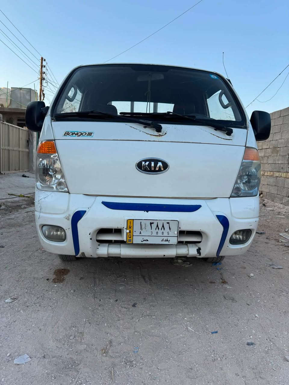 سلام عليكم مديل ٢٠٠٥مسكر بم ونوزل مكفوله سياره من الضربه رقم بغداد    ولمكان بغداد المعامل باويه سياره جاهزه تخم تاير 
***********
