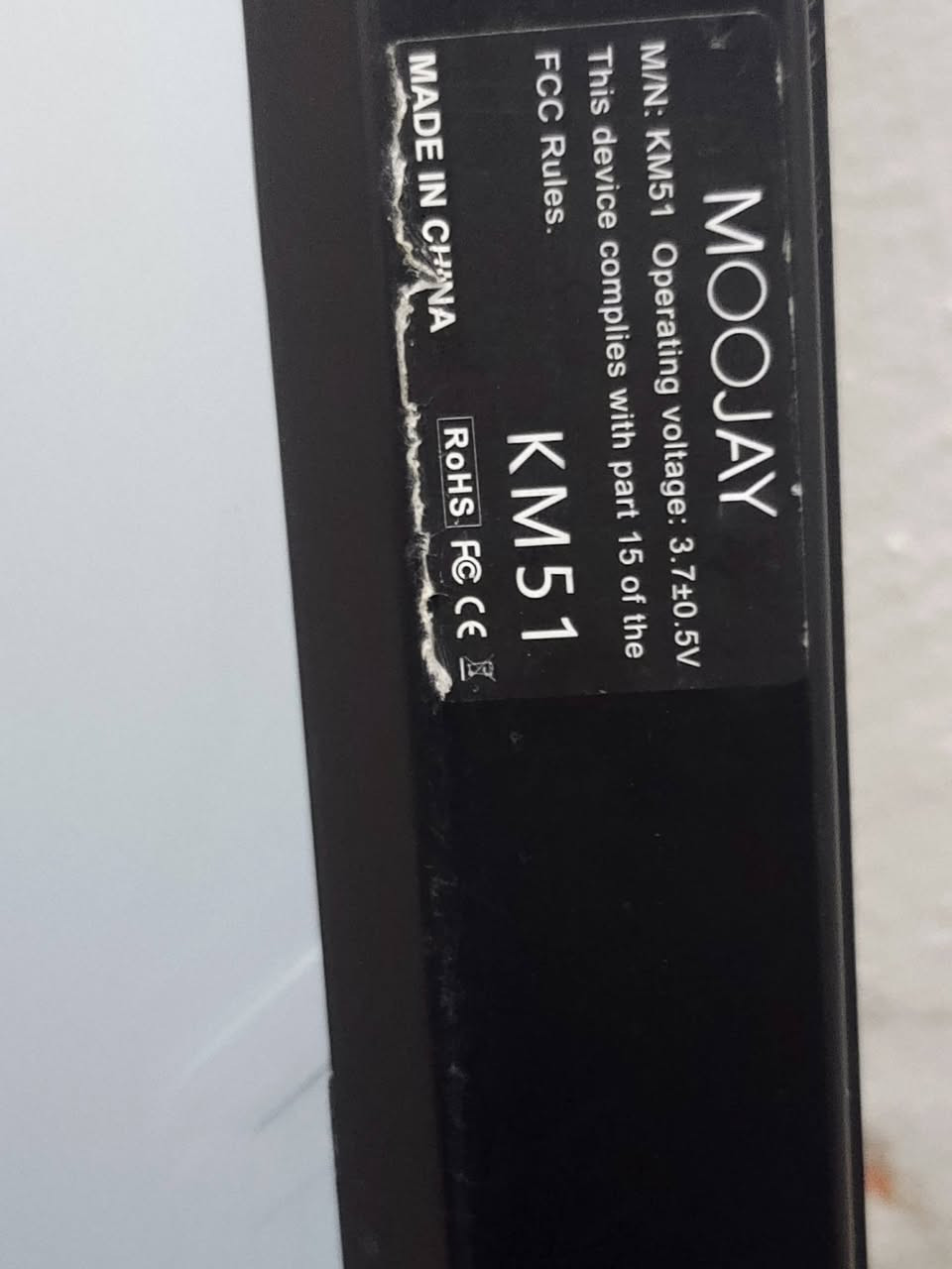 سلام عليكم كيبورد MOOJAY KM51
ماوس MOOJAY KM51 

  مستعمل شهر واحد فقط 

السعر 45الف 

المكان بغداد حي العامل

***********واتساب فقط
