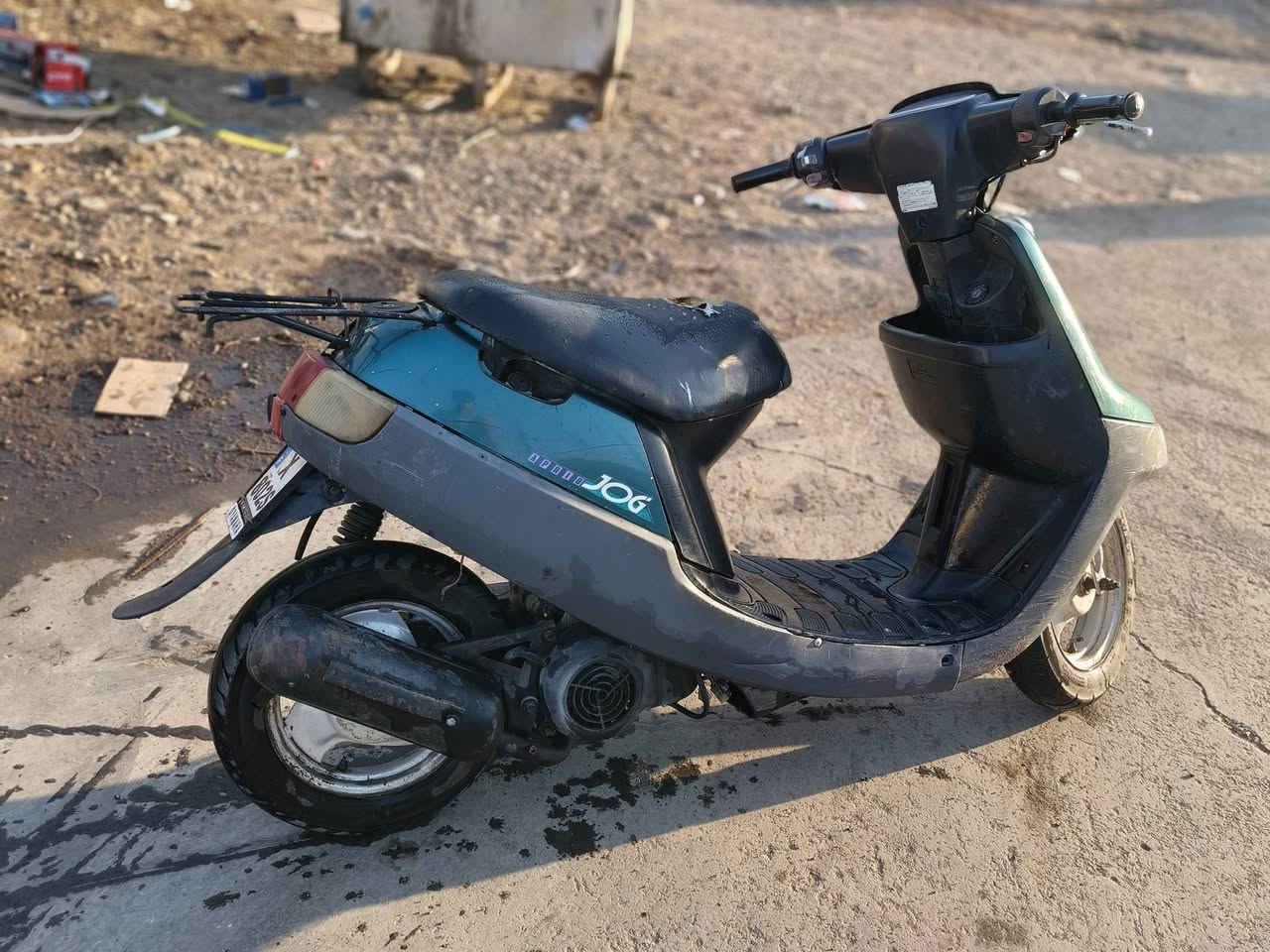 السلام عليكم للبيع أو مراوس 
بطه الدراجه حلوه مكينه ناعمه خرسه 
أوراق أصولي بسمي تحويل شوكت ما يعجبك 
الدراجه فقط لايت وبك لايت مايشتغلن عوزهن كلوبات  فقط
سلف عوزه باتري  هندر واحد ☝شوكت ما تجي شلعه فول معدل دك 60 السعر 200وبيها مجال مكاني ميسان حي الجامعه رقم الهاتف***********
