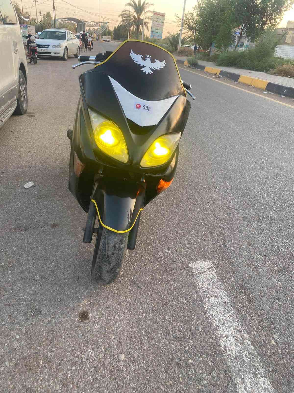 السلام عليكم
فورزه 0.9 دراجه كامله نكره سلف باي وقت يعجبك 

 محرك شلعه ونشاط كهربائيات كلها كامله لايت زنون 

رون واحد ونص ثابت 

مكاني ديالى تقاطع القدس الحديد السعر ٥٥٠وبيه مجال 

***********
