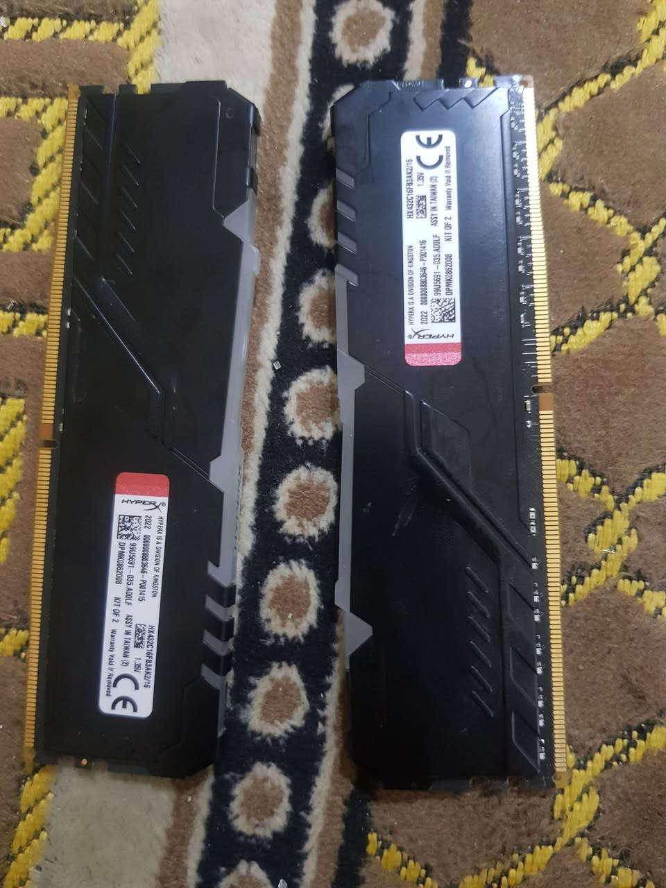 للبيع رامات Kingston hyperx fury 3200 cl16 يوجد توصيل للتواصل واتساب ***********  او خ
يوجد توصيل او خاص
