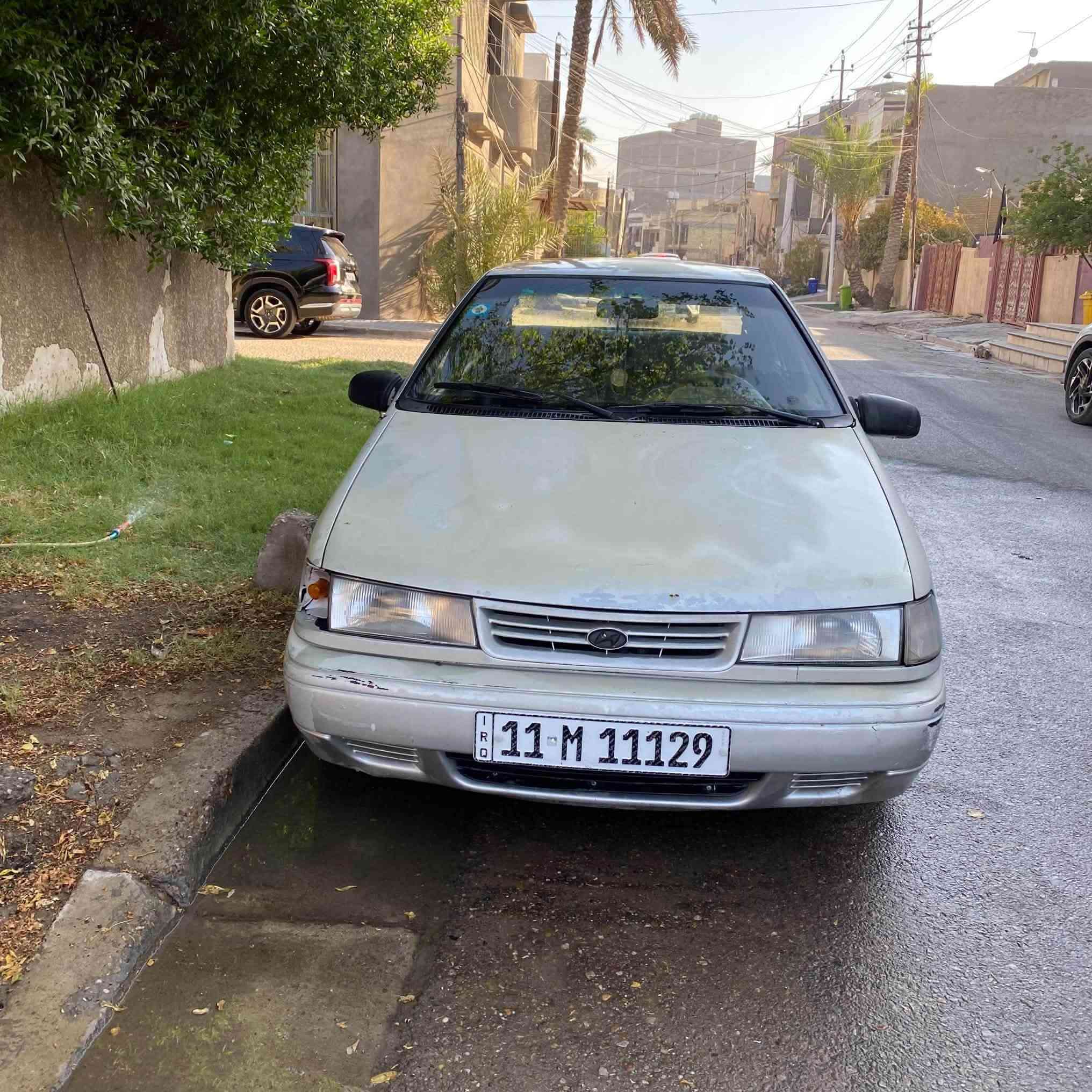 سيارة هونداي اكسل موديل 1993 جاهزه كير وكينه وتايرات وباتري وداخلهه حلو ونظيف وتشتغل حاليا مال روحه جيه اتفيد ورقم مميز للي ايحب ارقام مميزه وبلاديه ( رقم مميز ) بغداد / البلديات سعر 45 ورقه قابل للتفاوض اتصل ( *********** ) والتسهيل من الله .
