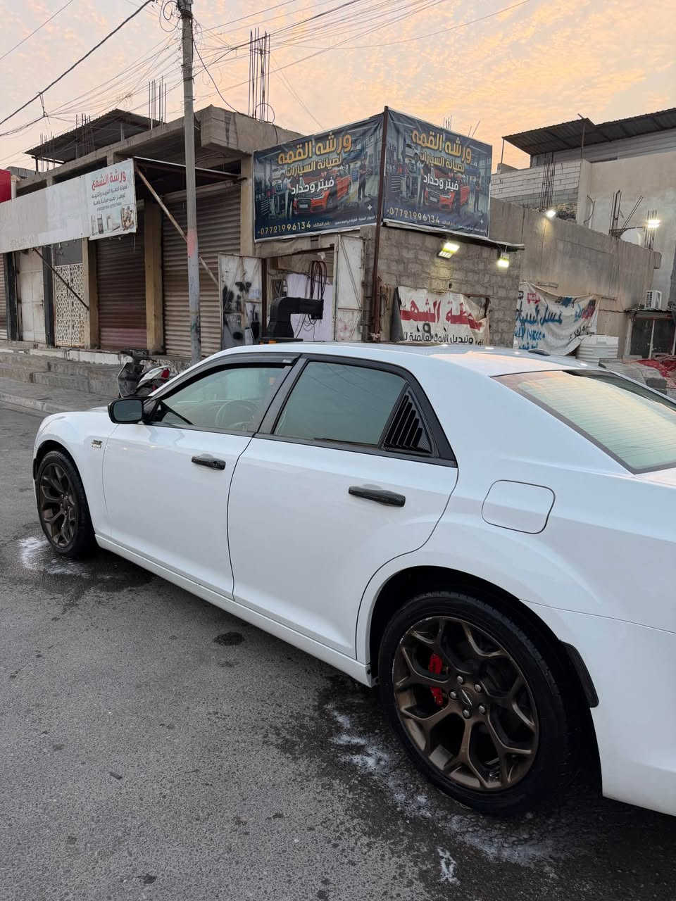 للبيع أوباما موديل 2016  ، gold S 300 خليجية كامل مواصفات ما عدا الرادار وبأسمي سنوية تحويل ثاني يوم رقم اربيل ماشية 190 km  لون ابيض  السيارة جديدة بمعنى الكلمة السيارة 
بيها قطعتين  باب السايق و الوراها تبديل فقط بدون صبغ باب
بلادي نفس اللون  وبارد و سحب كارت في المدكر الامامي الايسر وبارد في جزء من الباب الخلفي الايسر 
و باب الجنطة مصبوغ فقط  السعر 200$ ورقة 
*********** البصرة, العراق
