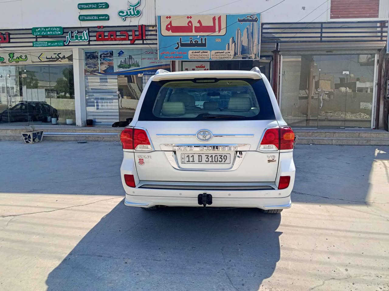 السلام عليكم السعر 310 وبيها مجال
لاندكروز GXR بريم

ماشيه 200الف

فول مواصفات 2012

رقم بغداد الجديد  

مواصفات 

فتحة سلايت 

محرك 6سلندر وضع شركة 

بصمه + بصمه ابواب 

.7راكب                     

ثلاث قطع تبريد 

كشنات جلد 

كرسي كهرباء 

٨ ايرباك

تحكمات ستيرن 

فور ويل  

ثلاجة 🧊

كامرة خلفيه

دفلوك ونضام زحف 

لايت زنون اصل 

لد آمامي

اشاير بلمري 

تخم تاير جديد (دلوب)

تخم دسكات جديد

حساس امامي خلفي 

مكينة مكفوله ما مفتوحه 

كير وضع الشركه مكفول كفاله عامه 

السيارة مكفوله  و بيها بس بارد 

السعر (( 310)) 

مكاني بغداد   // للاتصال //

 *********** بغداد, العراق
