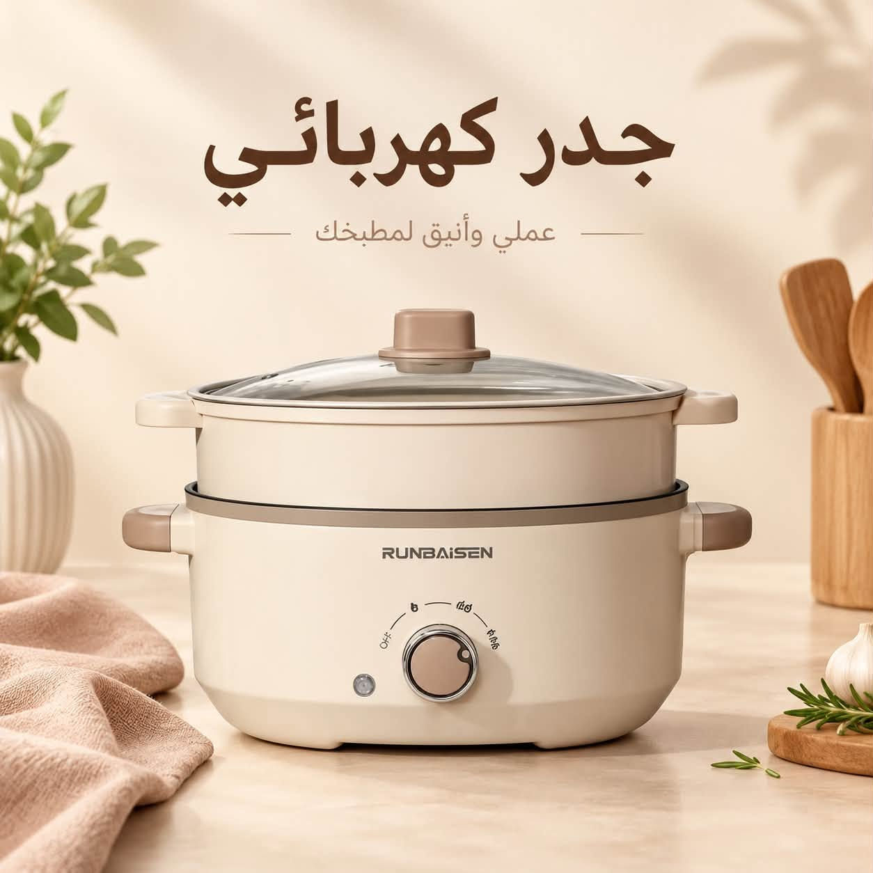 غراض منزلية • منظف فرش المكياج • خلاط نيرفا ٤٠٠وات