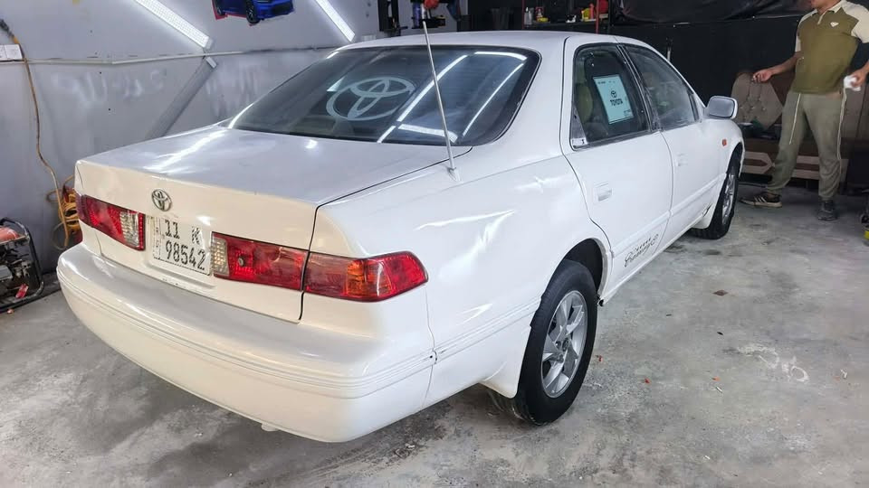 السلام عليكم كامري موديل 2001كير ومحرك شادهن قبل سبوع تبرد فول تدفئه نار صدر امامي خليفي بحاله جيده تخم تاير بيها قطع ابيع حزام رقم بغداد بسمي لايت زنون كهربائيها فول السعر 72وبيها مجال للاستفسار *********** المكان صلاح الدين قضاء الضلوعيه ناحيه النهرين
