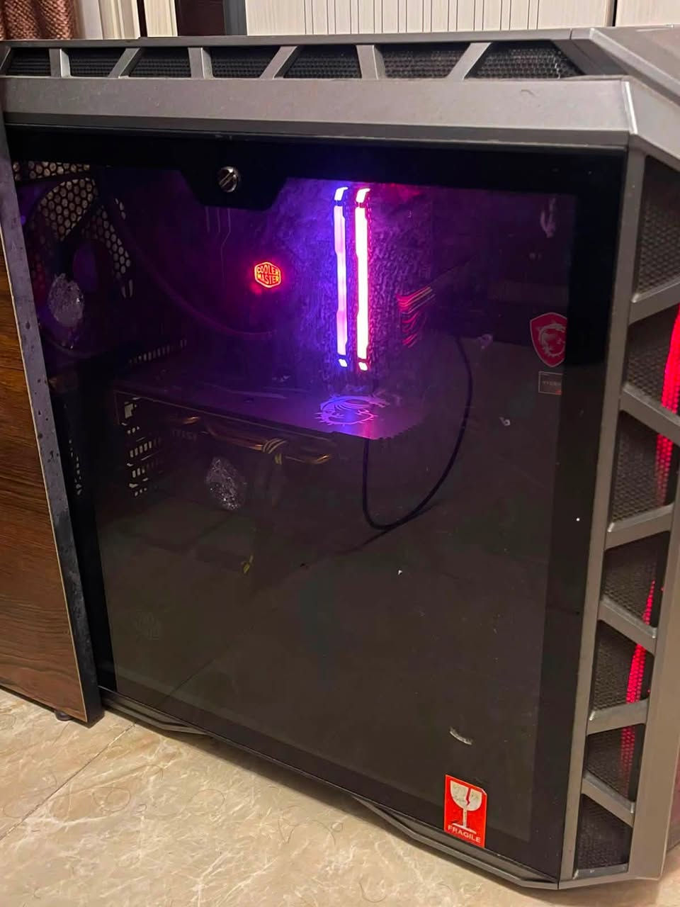 السلام عليكم كيس للبيع
2060 6GB
Razen 5 3600
Ram 16
Power supply 650
M.H 470 gameing pro max
Hdd 2T
Ssd 256
 السعر 600 الف وبي مجال حك الجيه

عنوان بغداد شارع فلسطين 

رقم ***********
