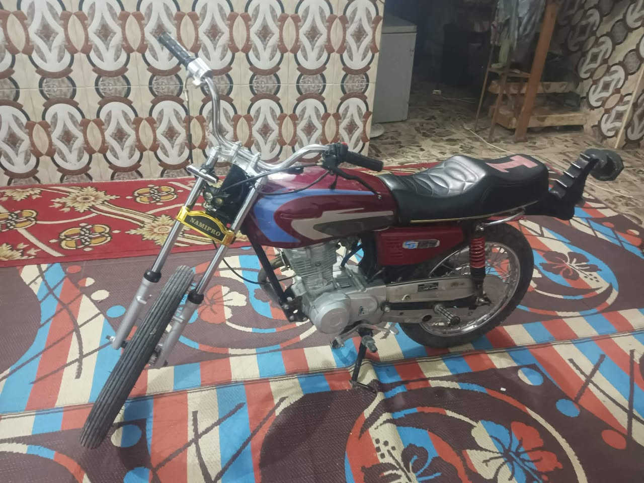 السلام عليكم دراجه اربعه كير كلك للبيع  السعر 350 وبيها مجال مكاني نجف ناحيه العباسيه ***********

