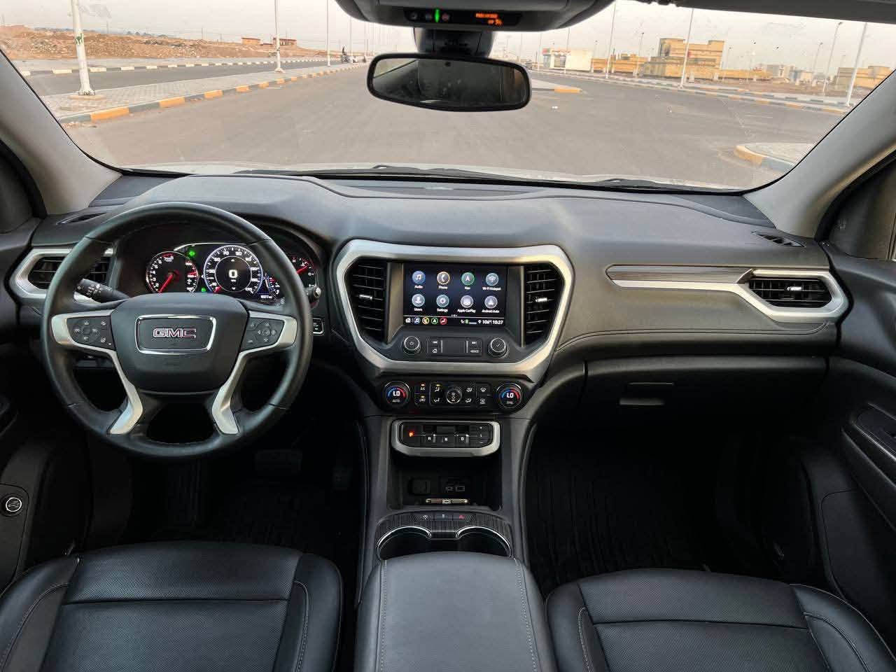 > للبيع GMC اكاديا موديل 2023
> رقم بصرة - كفالة عامة
>
> المواصفات:
> المحرك 3600 V6
> ماشية 55 الف كيلو فقط
> بلاك اديشن - بصمة - رادار - 7 راكب
>
> الضرر: دعامية امامية وشبر من البنيد فقط
> كفالة شاصي فقط ايرباك ستيرن - بدون لغد
>
> السيارة نظيفة جداً وجاهزة للفحص والتحويل ثاني يوم
> مكان السيارة: البصرة _ المعقل ]
>
> للاتصال: ***********

نص مكتوب في الصور:
- للبيع GMC اكاديا 2023 رقم بصرة • ماشية 55 الف • محرك 3600 • كفالة دعامية امامية وشبر بنيد • السعر 265 ورقة • *********** بصرة - العراق
