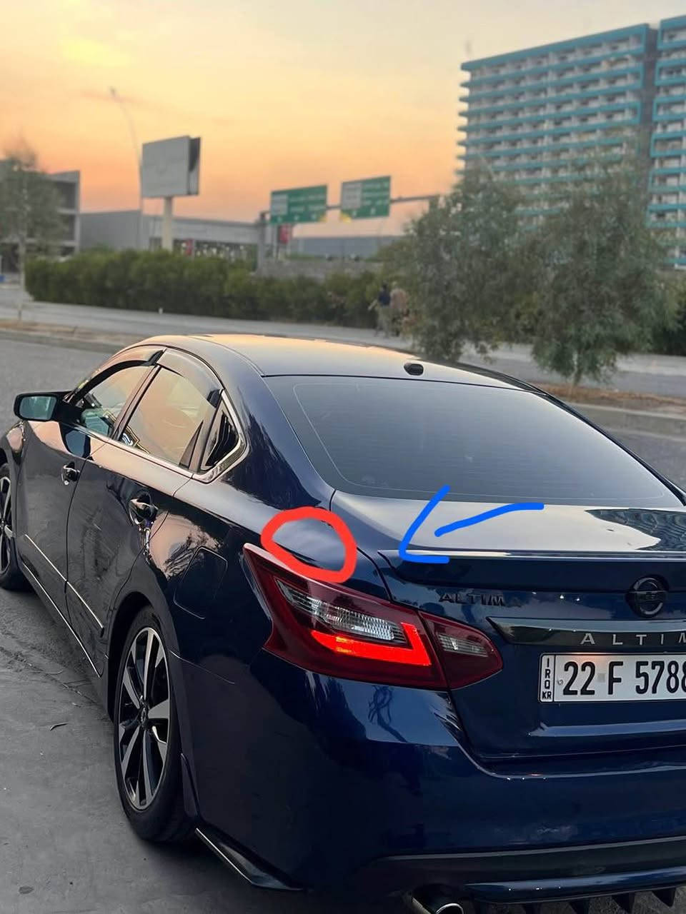 🚘 **Nissan Altima 2018 SR **

📝کوردی
 
✅ مۆدێل: 2018
✅ دۆخی سەیارە: بێ سبوغ دوو جێگای بچووک بستێک بە بستێک تەعدیلە وە دوو قۆپی بچووکی هەیە
✅گێری کراوەتەوە بەس بە شەرت کە کێشەی نەبێ
✅ئێرباگ بەس سوکان تەقیوە
✅ شێوە و دیزاینی جوان
✅ بۆ کەسێک کە بەدوای سەیارەیەکی جوان و ئابووری دەگەڕێت، هەڵبژاردەیەکی باشە

112💲 ￼كەمێک مەجال

📞 بۆ زانیاری زیاتر :***********

📩 تەنها ئەوانەی بەڕاستی حەزیان لە سەیارەکەیە پەیوەندی بکەن.

📝عربي

🚘 Nissan Altima 2018 SR للبيع

✅ الموديل: 2018
✅ حالة السيارة: بدون سبغ بيها مكانين صغار تعديل خفيف، وبيها طگّتين صغار.
✅ الجير مصلّح، ولكن بشرط ما تكون بيه أي مشكلة.
✅ الإيرباغ موجود، لكن الستيرن طاير.
✅ شكل وتصميم جميل وأنيق.
✅ خيار مناسب للي يدور على سيارة جميلة واقتصادية.

💰 السعر: 112$ 💵
🤝 أكو مجال بسيط بالسعر.

📞 للاستفسار والمعلومات اكثر :***********

📩 الرجاء التواصل من الجادين والمهتمين بالسيارة فقط.رد أربيل, العراق

نص مكتوب في الصور:
- NISSAN ALTIMA SR 2018 2.5L FOR SALE 2.5L 4 Cylinder Automatic Fuel Efficient Good Mileage A/C (Cold) Sport Interior كه یفی ره نگی شین کوتشى سيؤرت (SR) ناومندى پاک و پيتيقه تيكه لا و هيچ كيشه ى نييه ئاماده ى تيست و راهيتنان 2018 MODEL NISSAN Reliable Stylish Powerful *********** هه ولير