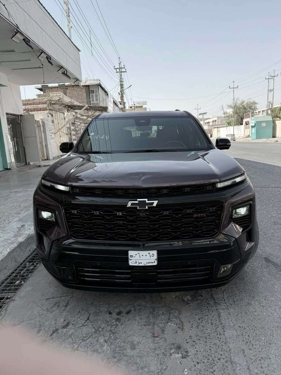 Traverse 2024 RS
فوول مواصفات للأخير 
بنوراما 
5 كاميرات رادارات وحساسات 360 درجة وبعد كلش هواي مواصفات 
رقم بغداد شهداء 
عداد المسافة 22.000 Mi
للأستفسار على باقي التفاصيل 
*********** رقم صاحب السيارة 
ميسان قطاع 30 شارع المدارس مجاور مطعم جلال
