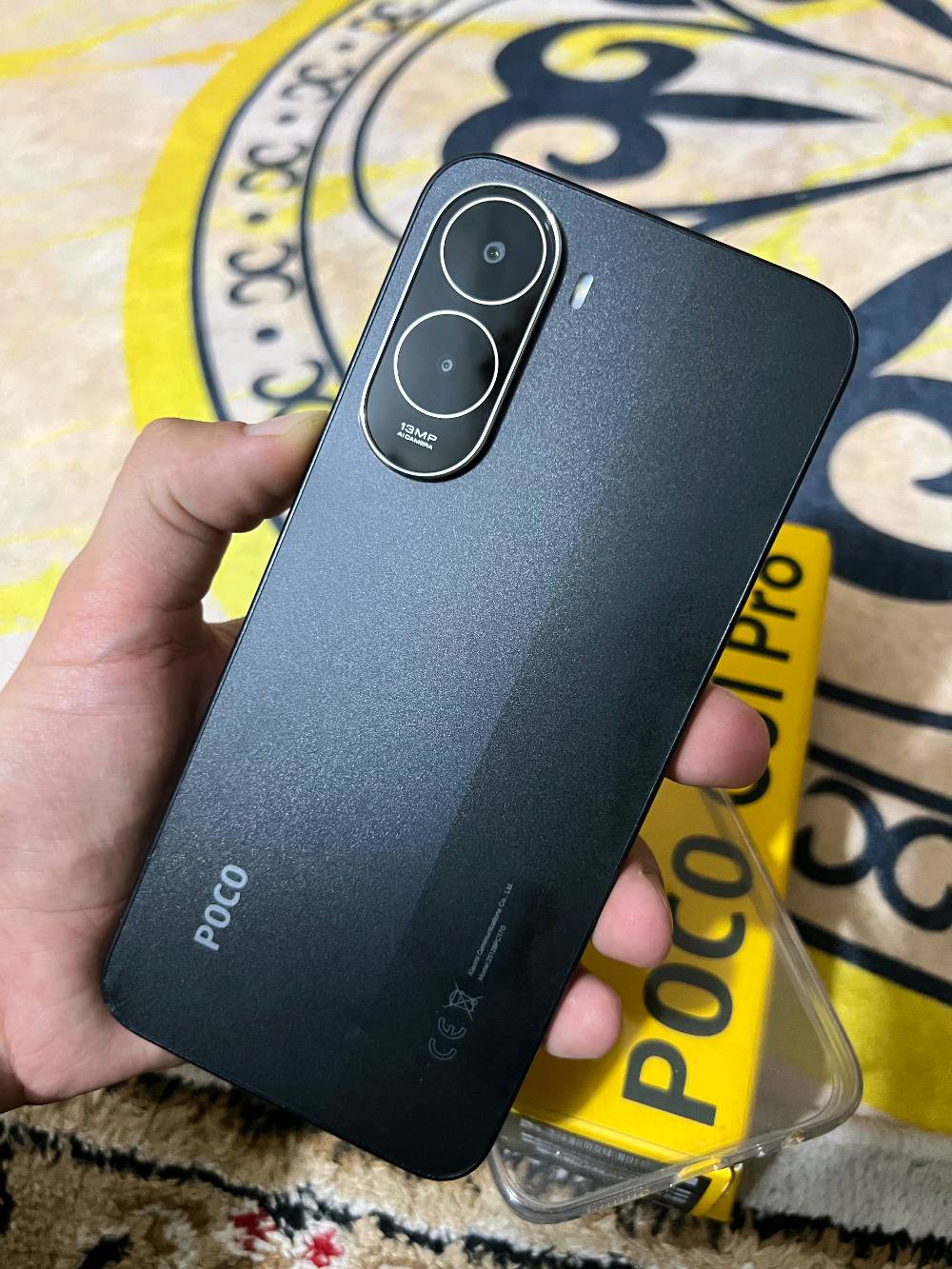 سلام عليكم جهاز POCO C81 Pro للمراوس بجهاز ((ايفون او سامسونك نوت 10 فقط)) ذاكرته 128
جهاز جديد ما مستخدمه ابد صارله3ايام من فتحته من كارتونته خليلته الاصقه بس عدد دورات الشحن صفر الشحن مالته عله وضع الشركه كامل ملحقاته 
مكاني ناصريه مركز 📍