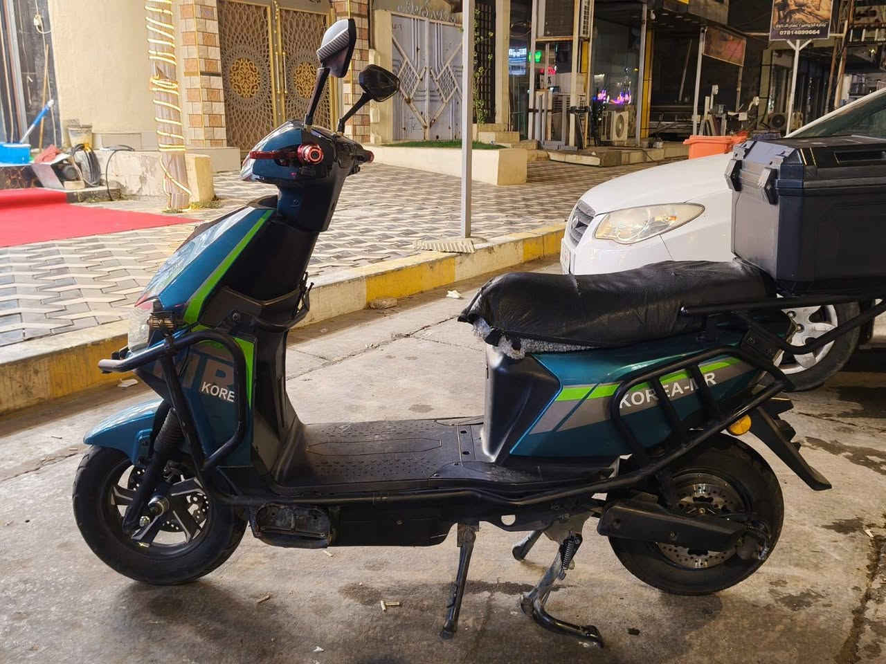 دراجة شحن • ام ار ٦ • بطاريات