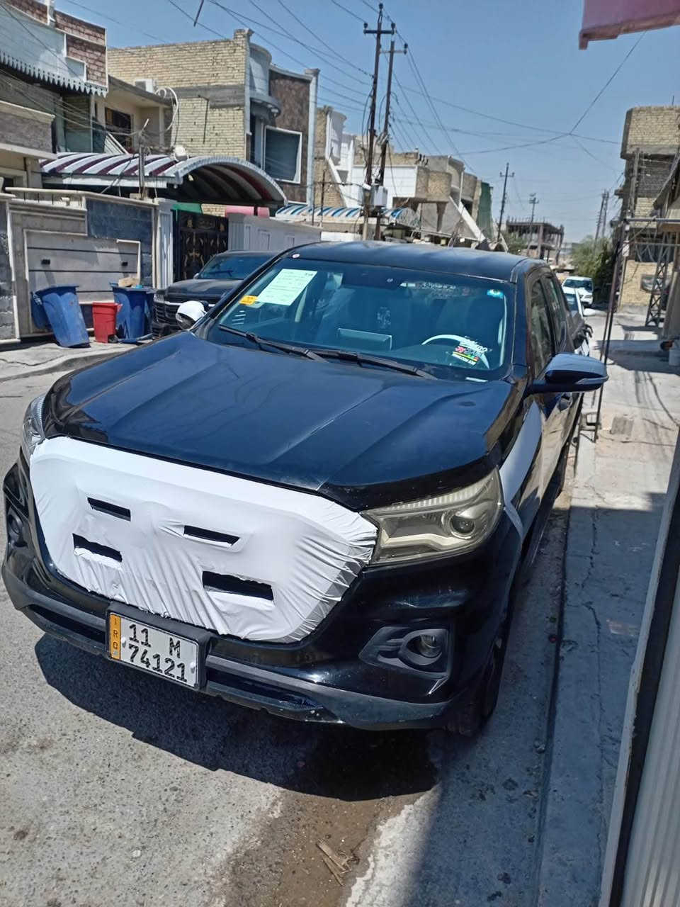 من رخصت الادمن المحترم .
*********** 
بيك اب هانتر 2023 تبريد خلفي امامي ثلج شاشه كامره تحكمات مري شفط كشن كهرباء مكينه 2400 تيربو المرغوب رقم بغداد دولي ارقام جدد وهزة جديده ميحتاج تسوي هزة تحويل مباشر مصبوغه عام جاهزة السعر (103$) وماكو هيج سعر بيع فقط مكاني بغداد *********** بغداد, العراق
