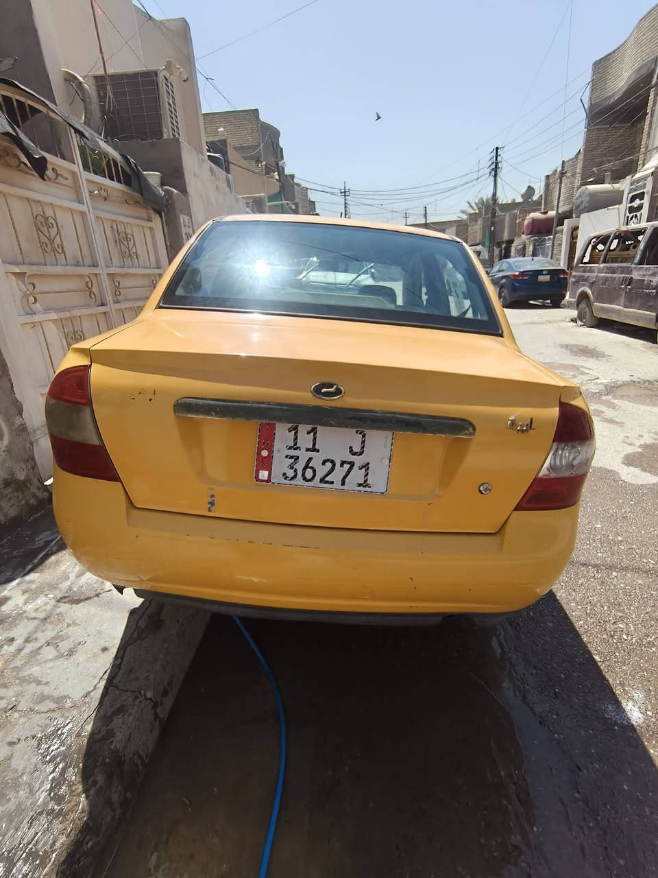 سلام عليكم طيبه موديل ٢٠١٥ سياره كير مكينه مكفول بيها ضربه بل جاملغ المامي مبدل عدى ماكو مصفره هيئه وغرامات بسمي ثاني يوم تحويل كهربيات كلها شغاله تبريد عوزه غاز سياره يرادلها ترتيب مثل دوشمه وتايرات شويه تعبانات صدرها ٧٠٪ كله امبدله هسه العنوان بغداد العبيدي رقم الهاتف *********** بس وتساب متواجد ٢٤ ساعه خاص السعر ٣٢ وبيها مجال
