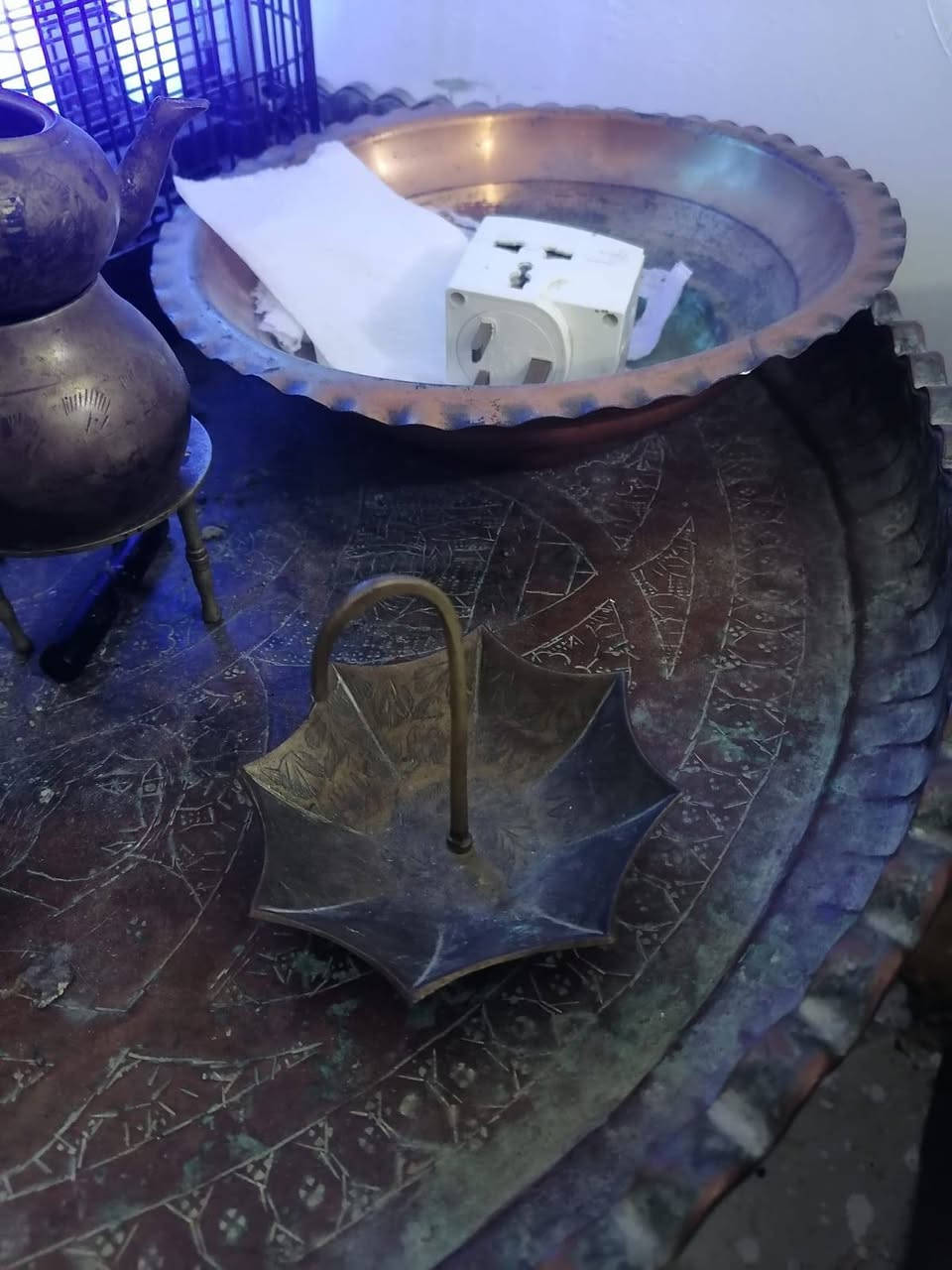 صينيه نحاس • سماور • قوري