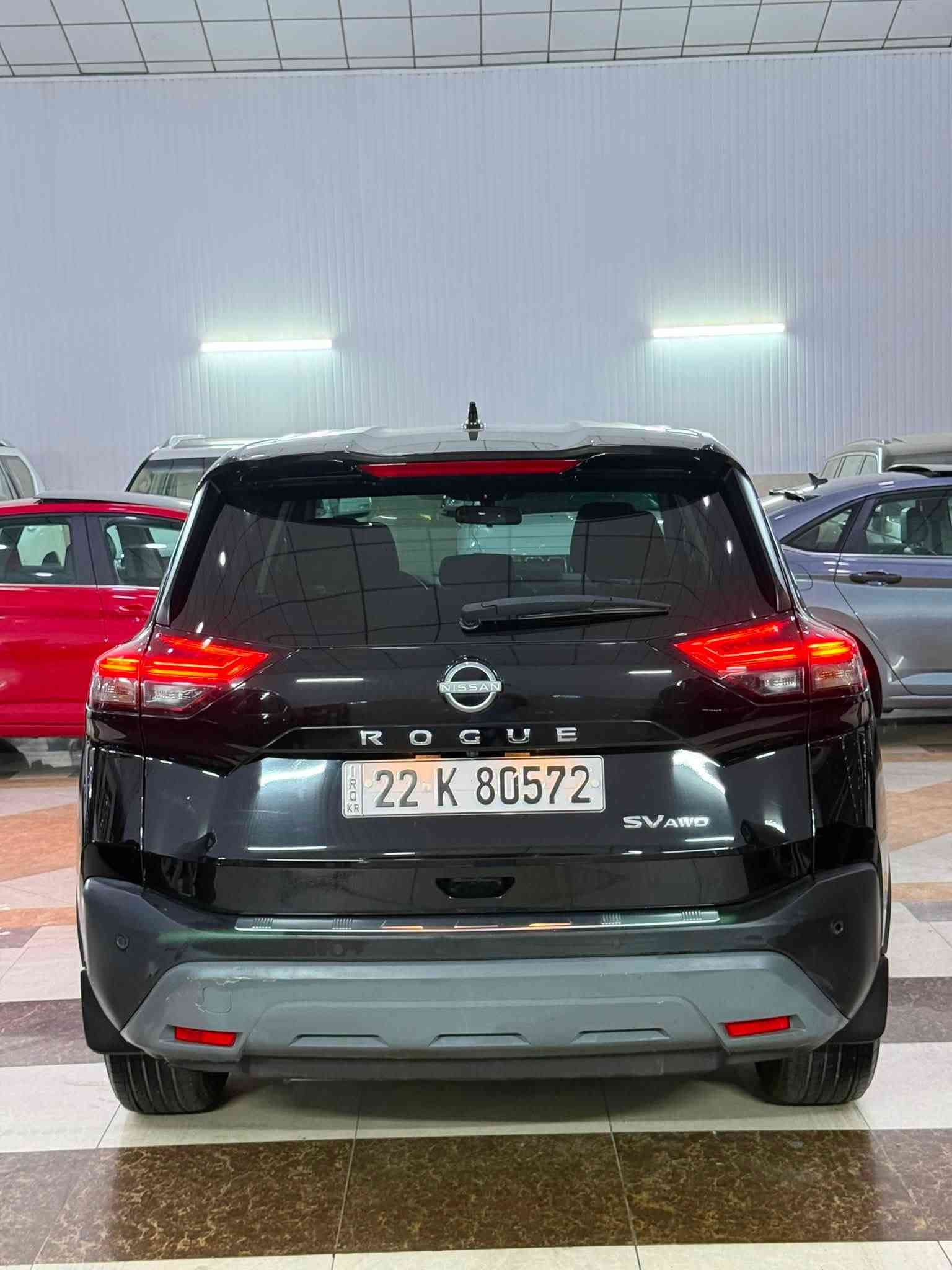نيسان روگ موديل 2023مواسةفاتl sv4x4 ماشى ٥٠ ميل  سيارة بدون صغ بدون دواخل مكان صغيرة بارد سيارة جديد رقم سنوية كلجديد بسمى مكان اربيل 
***********
