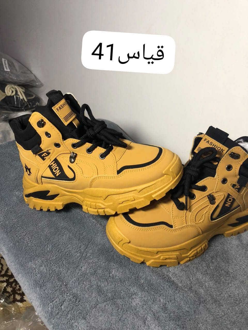 سلام عليكم  اي قطعه 8ثنين ب 15
يتوفر توصيل داخل لمحافضه توصيل 2الفين رقمي للتواصل *********** وتساب  ملاحضه لقطع كله جديد

نص مكتوب في الصور:
- قياس 44
- قياس 42
- قياس 41