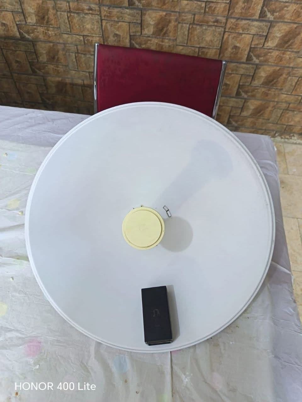 صحن ستلايت • نظيف • استعمال قليل