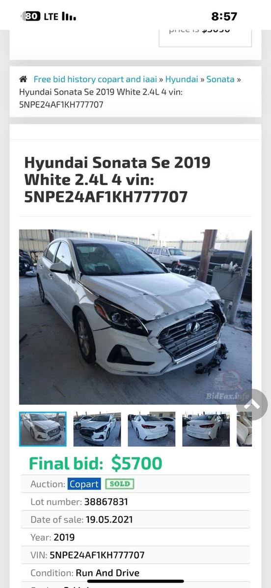 سلام عليكم سوناته 2019 وارد أمريكي بيه بجم بلعراق اثنين بيبان السعر125 رقم هاتف *********** البصرة, العراق
