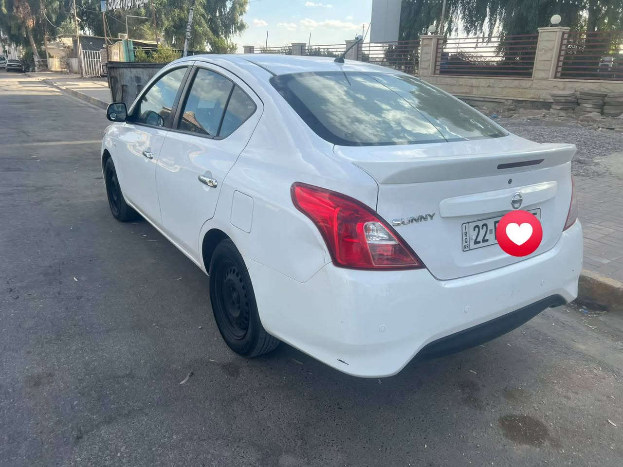 نيسان صني 2019🚗
شرط كير محرك 💪🏻
سياره جاهزه كامل ماتصرف عليها شي👍
ماشيه 120🏃🏻
بليته زرگه🪬
كامره 📽️
شاشه📺
حساسات4📢
بيها ملاحظتين بسيطات مامصلحهم اصلآ موضحات
السعر  102وبيها مجال بسيط 
#مكلف_بالنشر
رقم صاحبها للتواصل ☎️
*********** 📞
واتساب بي الرقم
