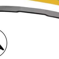 سبويلر • لانسر ايفو • اسود لامع
