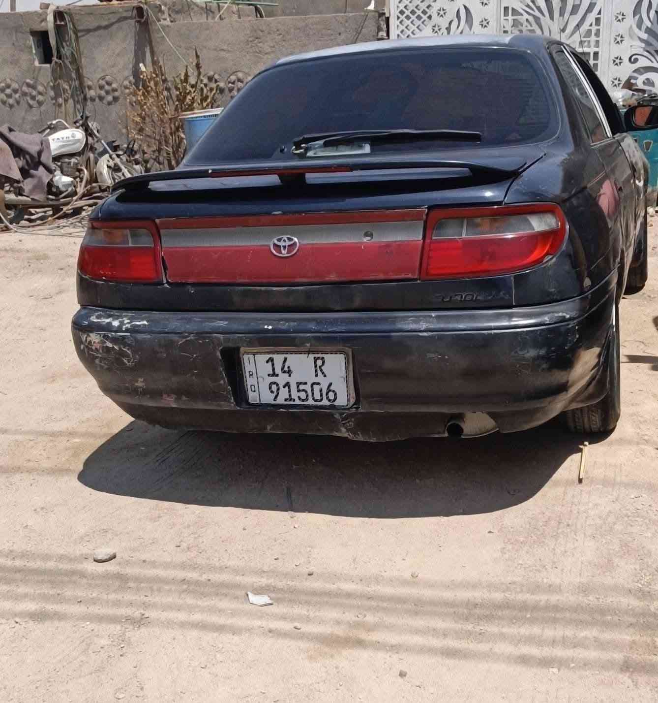 كارينا موديل 94 رقم بصرة انكليزي سنويه مامنتهيه كير ومحرك جدد مكفولات + باتري جديد  تبريد شغال  السعر ٣٣ مكاني بصرة ***********
