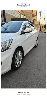 اكسنت للبيع  سيارة خليجي رقم بغداد فول مواصفات كفالة  عامه  العنوان بغ...
