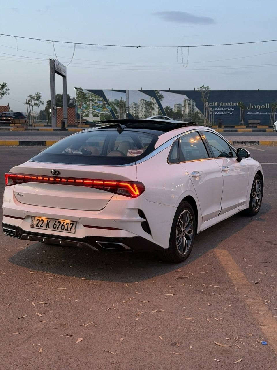 كيا k5 2021 وارد خليحي
ممشى 130 الف كيلو
فول مواصفات
بلا صبغ السيارة بيها ملاحظات بسيطة
مكان السيارة موصل
للسعر اكتب 🔴 رقم 21
او اتصل ***********
البيع نقد فقط وبدون مراوس
