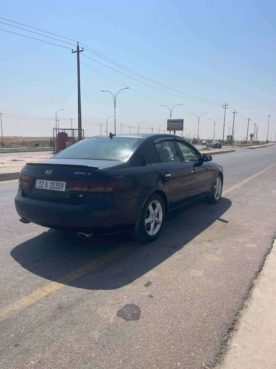 السلام عليكم سونات 2007وارد امريكي مصبوغ احزام جمالي  الداخل صاج السعر 80 ورقه وبي مجال الاستفسار على الأرقام ***********,,***********
