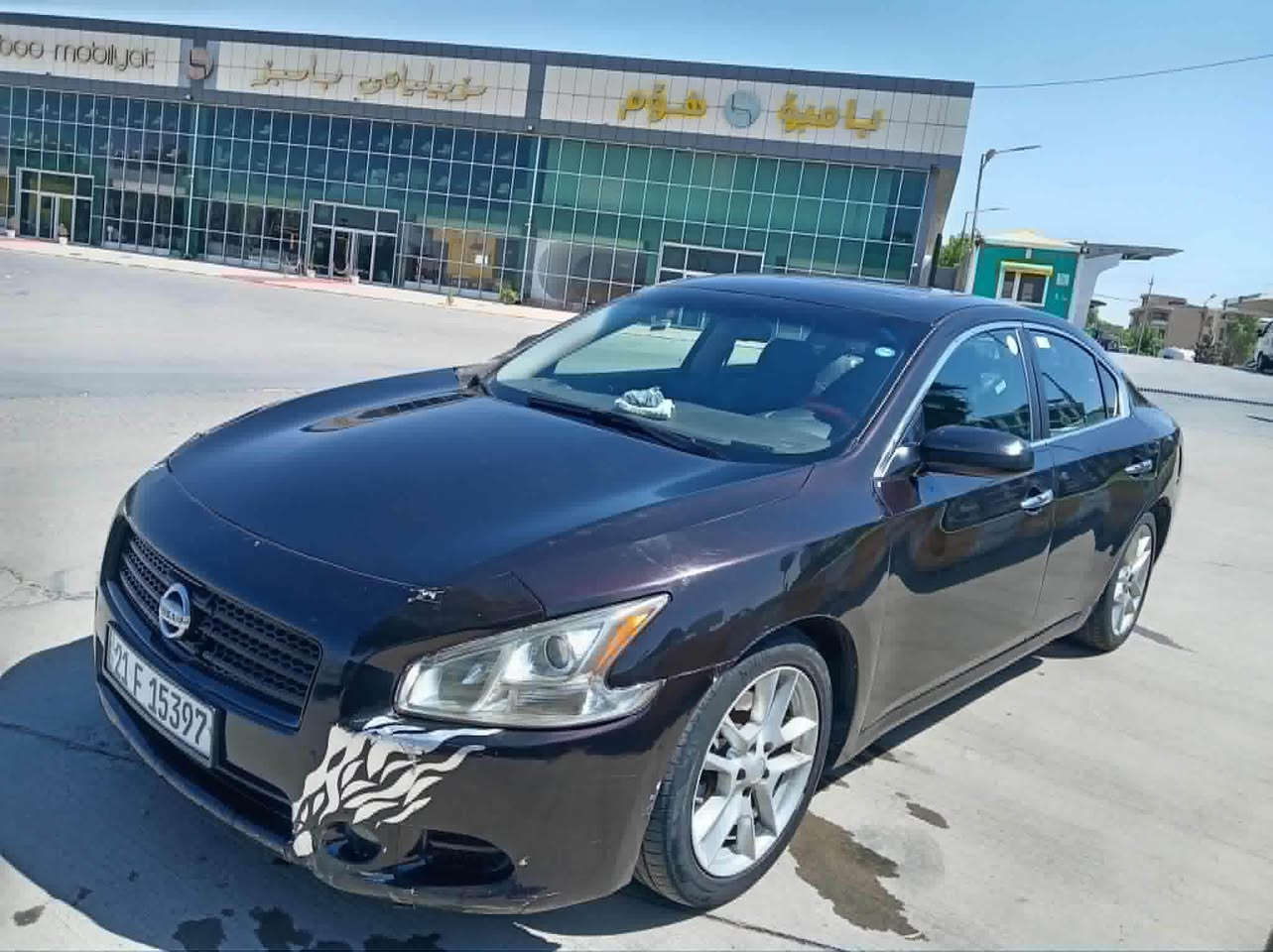 سڵاو 
Nissan maxima بۆ فروۆشتن 

2012 فول مواسه فات 
سه نه وى ژينگه و رێگاوبان تازه يه تا وه كو 2030
كارتى به نزينى كه ركوكى له گه له 

سياره كه. عام بۆياغه  له سه ر كاڵبونه وه  دواوى سه ياره كه ده عمێكى هه يه 

سه ياره كه جوانه و بێ مه سرفه  
گێڕو مه كينه ى به شه رت 

شوين سليمانى 
ژ:***********
***********

نرخى :69وه ره قه و  مه عامه له السليمانية, العراق
