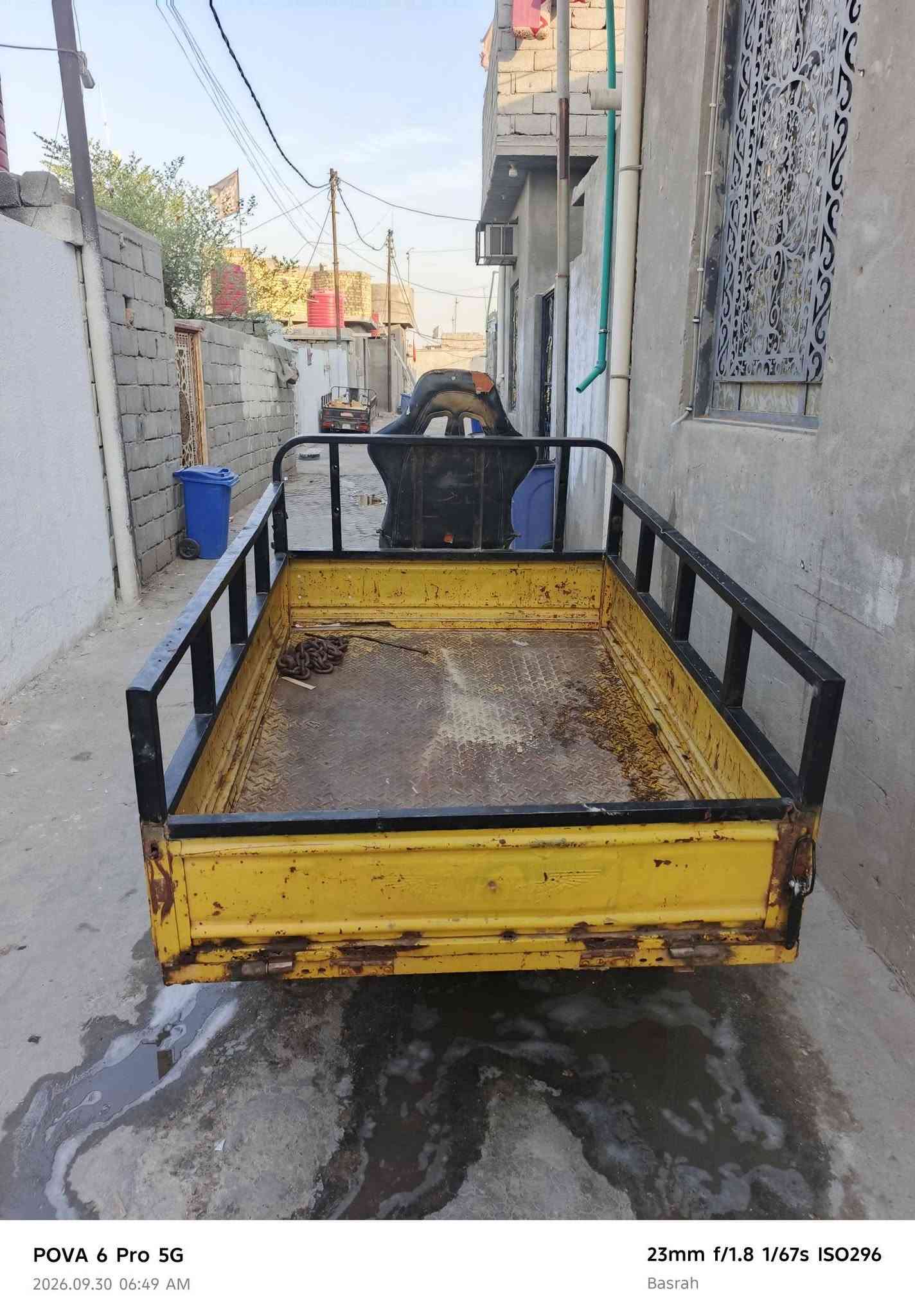 السلام عليكم ستوته للبيع ادوات ام تي ار ستوته نظيفه كلش ماكينتها موديل 24 شاصيها  كفاله ظفيره كهربائيات كلها كامله كل شي ما عوزه تعال واطلع بيها للشغل رايدها ب 900 وبيها مجال مو شراي لا يراسلني عليها الرقم***********

نص مكتوب في الصور:
- POVA 6 Pro 5G
- 2026.09.30 06:49 AM
- 23mm f/1.8 1/33s ISO521
- Basrah
- 2026.09.30 06:50 AM
- 23mm f/1.8 1/25s ISO887
- 23mm f/1.8 1/25s ISO323
- POVA 6 Pro 5G 2026.09.30 06:50 AM 23mm f/1.8 1/67s ISO344 Basrah
- POVA 6 Pro 5G 2026.09.30 06:50 AM 23mm f/1.8 1/67s ISO320 Basrah
- 23mm f/1.8 1/50s ISO313
- 23mm f/1.8 1/67s ISO296