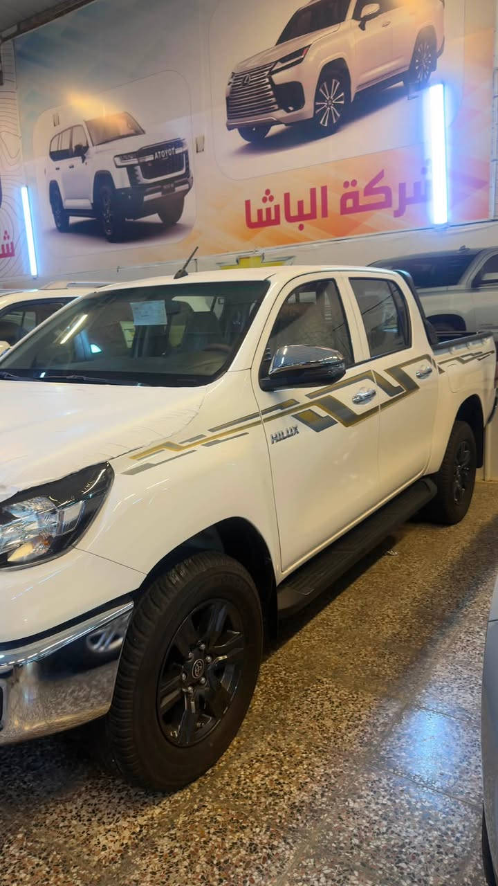 سلام عليكم بيكم هايلوكس كويتي  2025 ماشيه 5 الاف يعني زيرو بحاله الوكاله بعده تبريد قطعه وحده سلام عليكم سويج السياره شمالي بئسم شركه تريد تحويل تريد وكاله بل خدمه هزه براد كله جديد سبير منازل تليفون شاحن وايرليس بغداد الشعب مقابيل كاتب عدل 
السعر 115 وبيه مجال وتشلع عيوني 
***********
