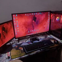 تجميعة كاملة للبيع كامل فقط المعالج R5 5500 الكرت RX 5700 XT 8GB الرام...