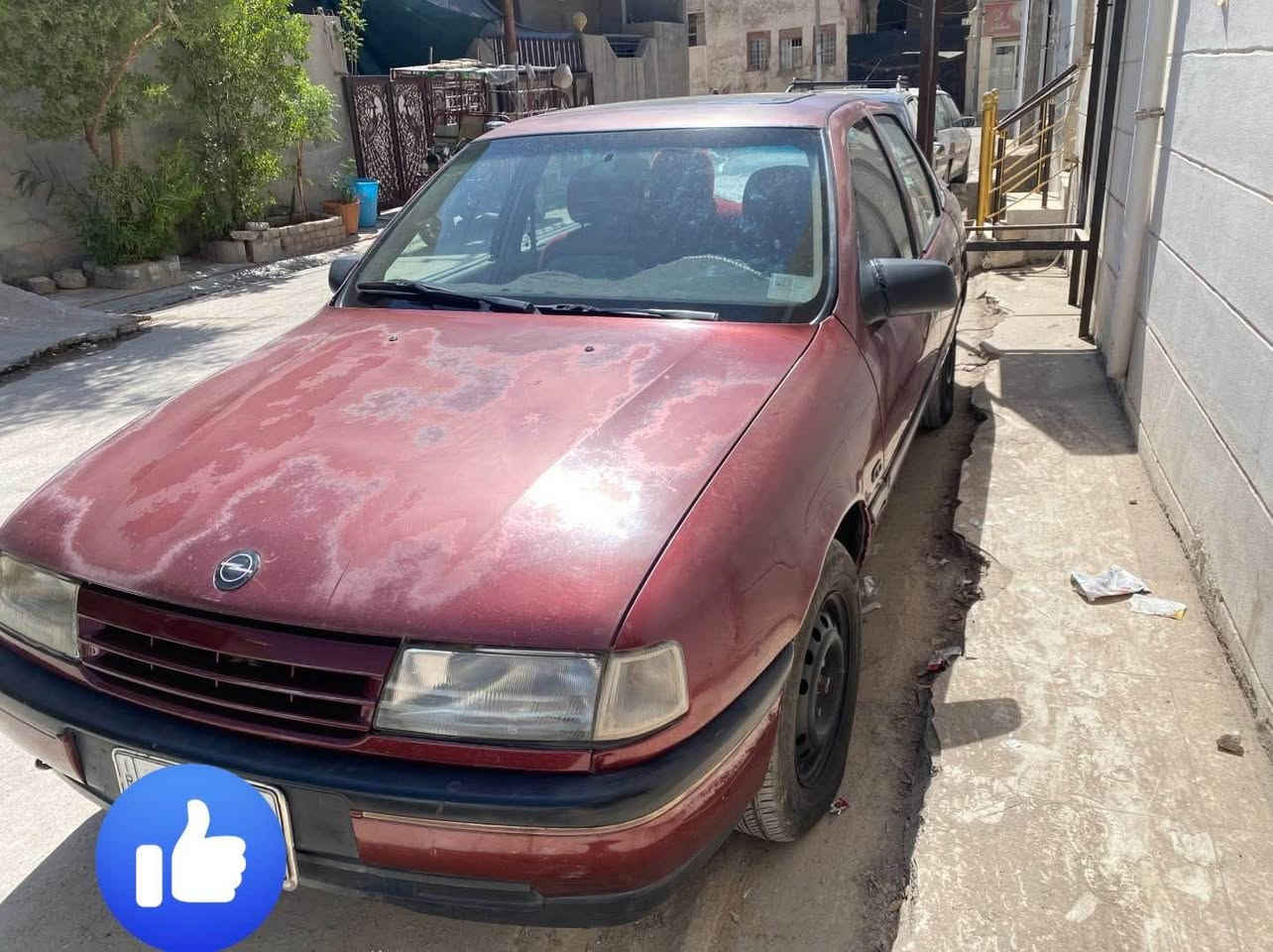 اوبل فكترا 1992 نضيف مابيها اي عيب كير ومكينه شرط سنويه باسمي ثلاث قطع صبغ اثر جراد السعر 45 مكان كركوك للاستفسار الرقم *********** كركوك, العراق
