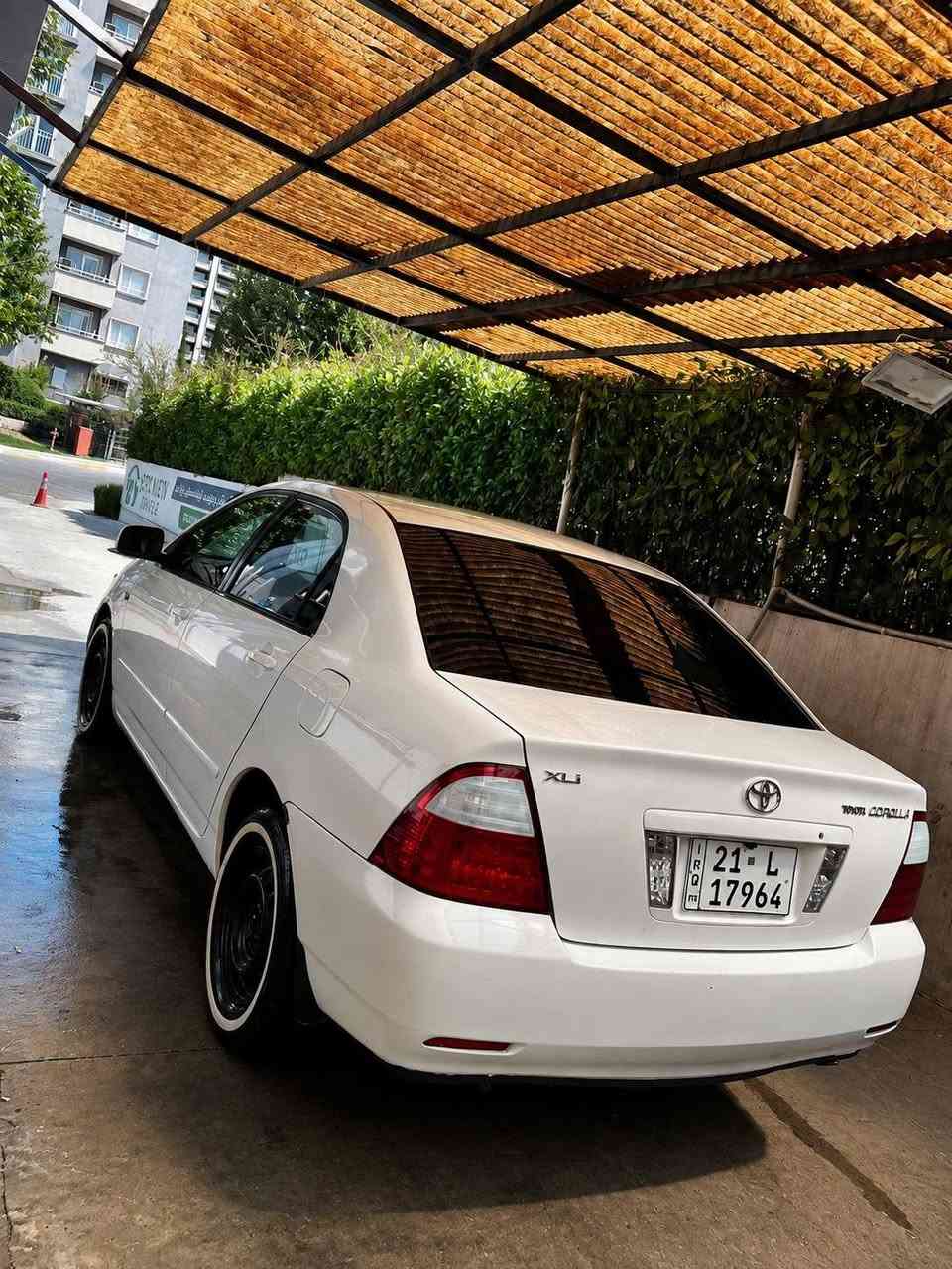 Toyota crolla 2007
٭ کرۆلا مۆدێلی 2007
چوار جامی کارەبایە ئاوێنە کارەبا ... ناو فۆرمیکا . شاشەو کامێرای بۆ بەستراوە . مەکینەی بچوکە سەنەوی تازەیە هەتا 2030  چوار تایەی تازەشی لەسەرە لایتەکانی بۆ کراوە بە عەدەسە  هیچ بۆیاخی نییە تەنیا ژێر دۆسەکەی نەبێ سۆنەرەکەیم داناوە 

94 گەڵاو مەعامەلە 
*********** السليمانية, العراق
