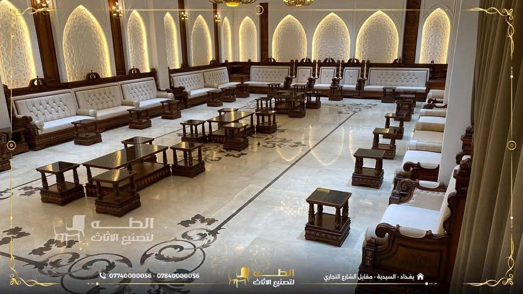 إذا كنتم تبحثون عن أثاث يُنفذ حسب طلبكم وبجودة تصنيع عالية، فنحن في شركة الطه لتصنيع الأثاث نقدم لكم حلولاً تناسب ذوقكم واحتياجاتكم.

نعتمد في التصنيع على أخشاب طبيعية مثل الزان الروماني المجفف والسنديان الأمريكي، مع اهتمام بالتفاصيل لضمان جودة في التصنيع والتشطيب.

ما الذي نقدمه؟
✅ تصميم وتنفيذ حسب المقاسات المطلوبة.
✅ إمكانية اختيار الألوان والأقمشة بما يناسب ديكور المنزل.
✅ تشكيلة من الأقمشة الفاخرة، بما فيها القديفة والأقمشة المقاومة للماء.
✅ تصنيع محلي بإتقان ومواد مختارة بعناية.

إذا لديكم تصميم معين أو فكرة ترغبون بتنفيذها، تواصلوا معنا وسنعمل على تنفيذها بما يناسب احتياجكم.

📞 *********** | ***********
📍 بغداد – السيدية – مقابل مدخل الشارع التجاري
