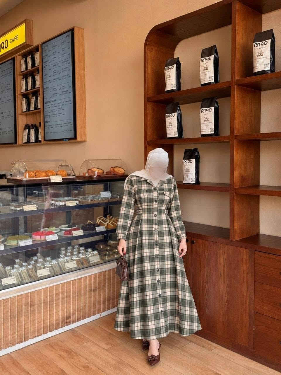 فستان • كاروهات • مقاسات ٣٨-٤٨