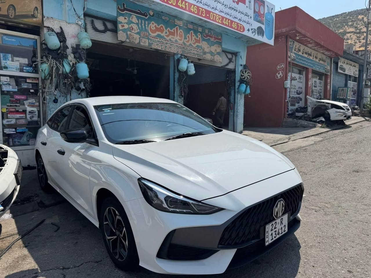 Mg gt 2025. 15-000km.  سياره كه گئر حادي. كامل سيرڤسي بو كراوه كامل جوانكاري بوو كراوه بي سبوخ بي ليدران. شوين سوران *********** سوران, أربيل
