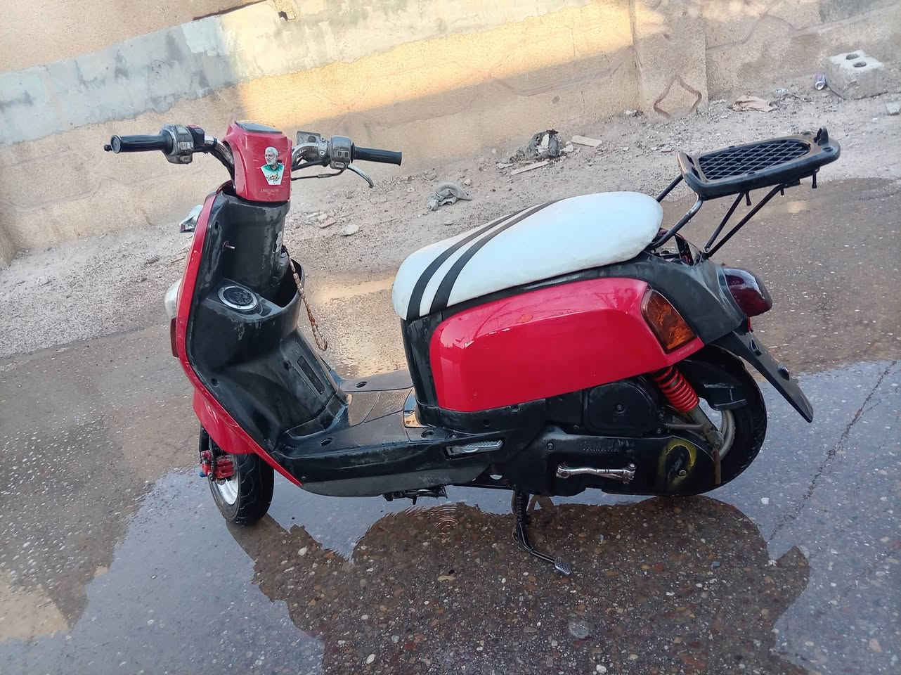 دراجة بوليس للبيع كفالة ممفتوحة جيب فيتر وياك وافحص ختم واحد كلها شغالة مابيهة أي نقض *********** المكان محمودية سعر ٧٢٥وبيهة مجال
