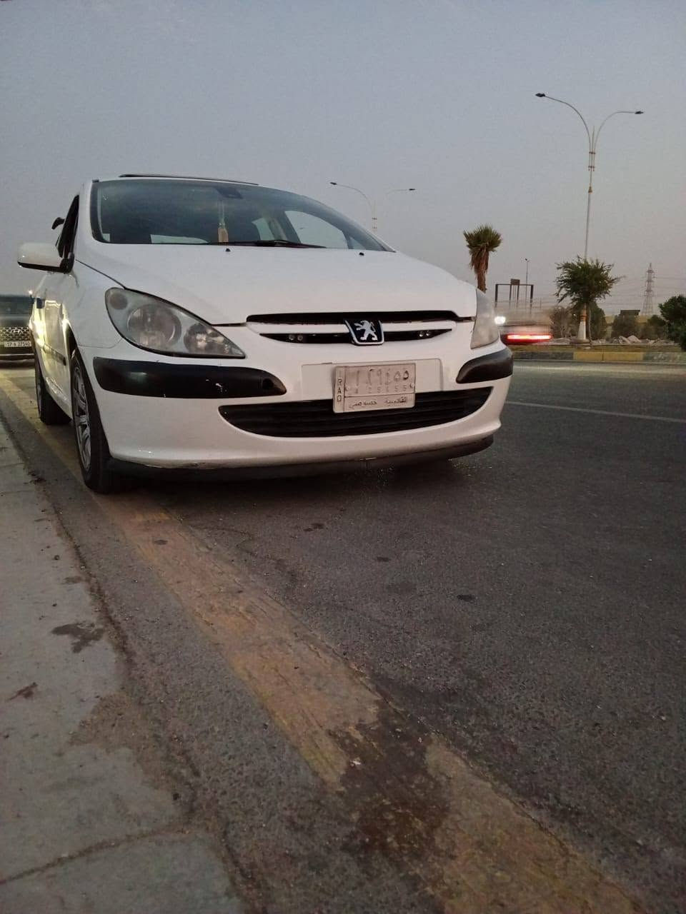 (للبيع او مراوس) بيجو فرنسي جاهزه من كلشي مكينة الفين مداور ثاني يوم سياره كفاله عدئ رش صبغ بالدوس عنوان سماوه السعر 57 بي مجال شراي اتصل أو واتساب ***********
