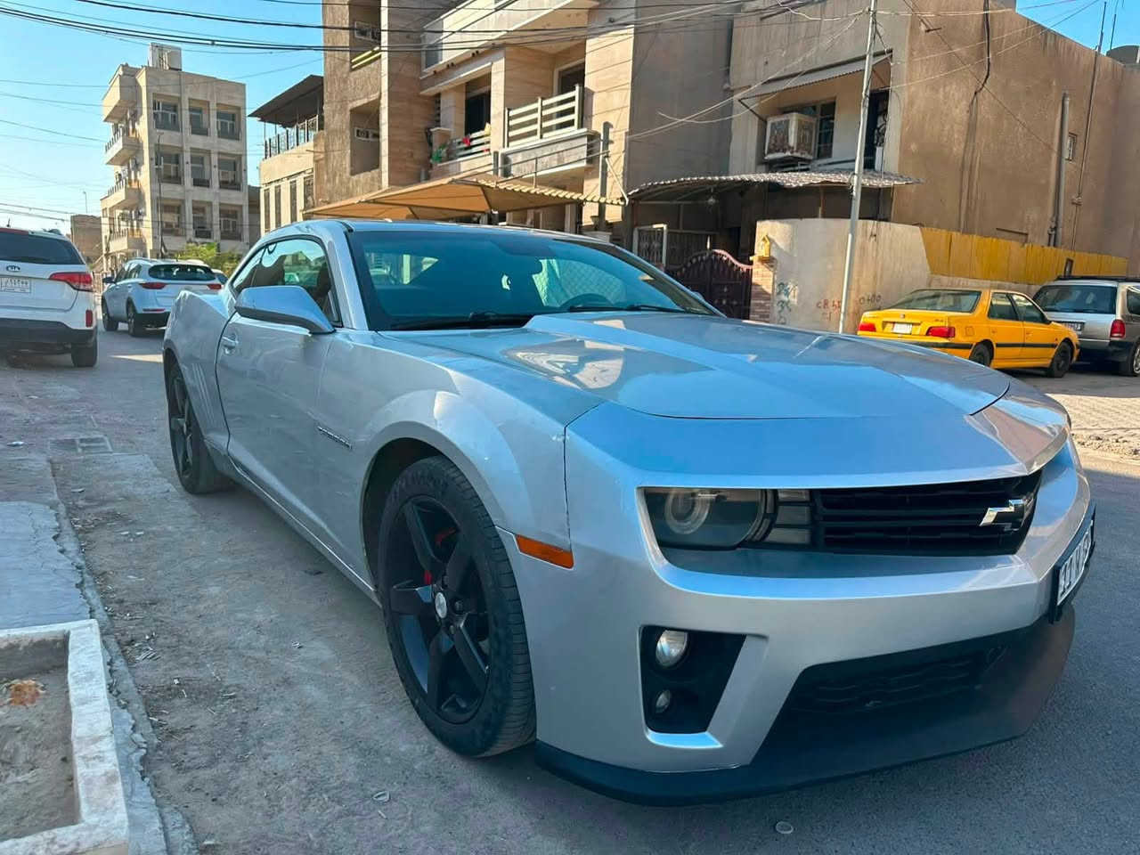 السلام عليكم
كمارو موديل12
Lt 3.6
حادثها اربع قطع 
بغداد رقم جديد
 تخم تاير تبريد 
كير مكينه خير من الله 
 داخل نضيف كامل مابي نقص 
مكاني بغداد  
الغدير 
الاتصال على***********
