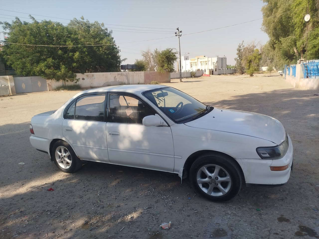 كورلا موديل 93 مكفولة من صبغ رقم بغداد بسمي مداور ثاني يوم مكينه مجفته 
السعر 60 بيه مجال قليل مكان سياره قضاء الشطره ***********
