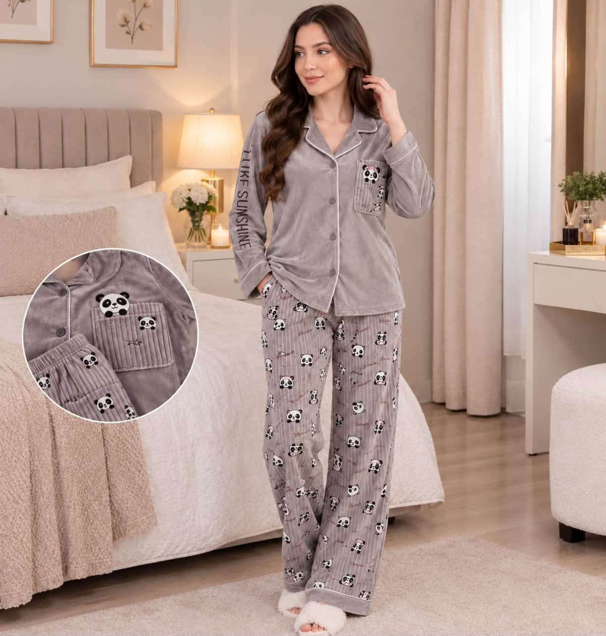 تراك قديفة • مخمل • L/XL/XXL