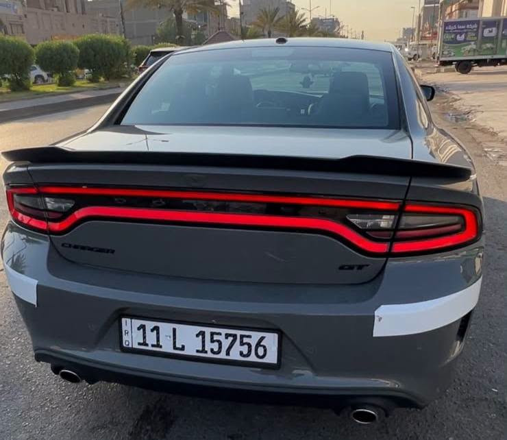 دوج جارجر 2023 خليجي وكاله هارلم 
السيارة مغلفة PPF بالكامل 
ماشية21 الف ميل  فول جي تي بلاص عدا رادار 
سنويه جديد بسمي 
كير محرك مكفول 
تكحيل دعاميه خلفيه فقط ورصعه صغيره 
مكان بغداد 
مكينة كير مكفولات بشرط
سياره حيل حلوة ونظيفة 
ماتحتاج مصرف جاهزة من كلشي

رقم صاحب سياره
***********
